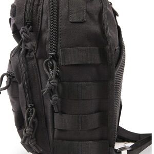 Highland Tactical Eagle Sling Bag MOLLE Webbing Adjustable Strap Conceal Carry
